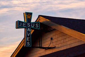 jesus saves cross